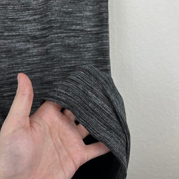 Cloth & Stone Anthropologie Melange Jersey Knit Grey Space Dye Dress Size Small - Picture 6 of 7